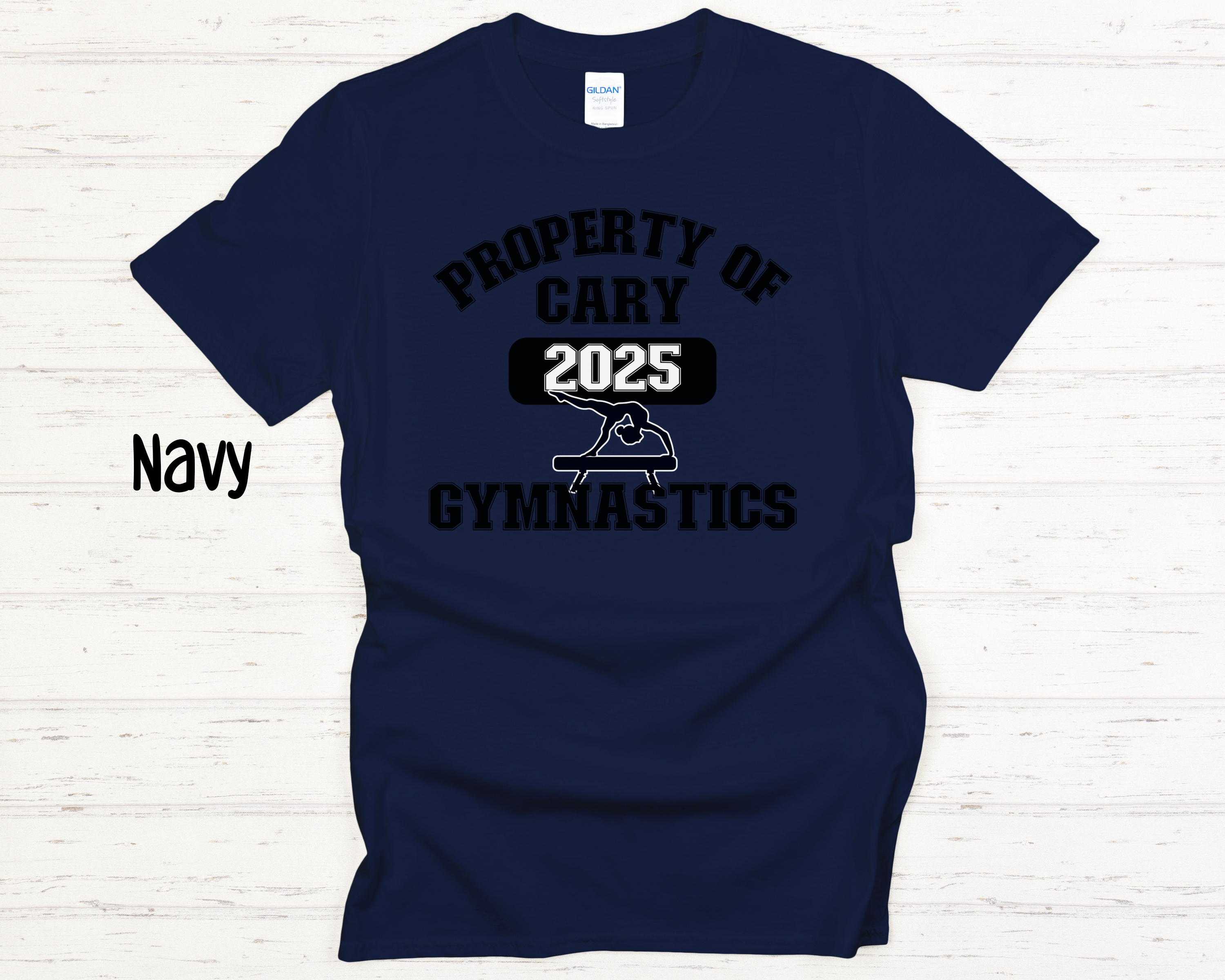 Property of Cary Gymnastics Adult T-Shirt