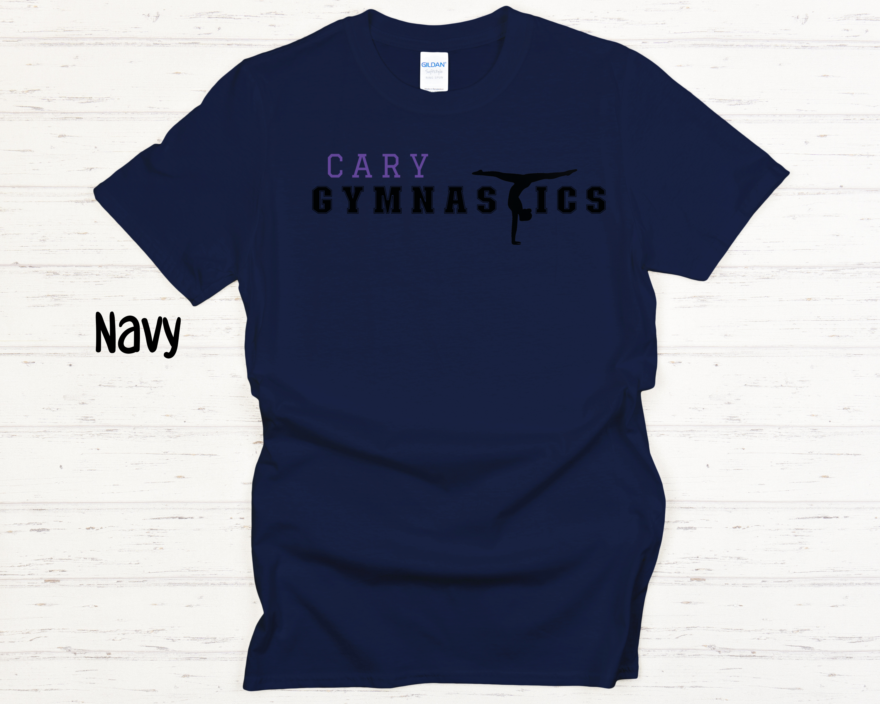 Cary Gymnastics Tumbler Adult T-Shirt