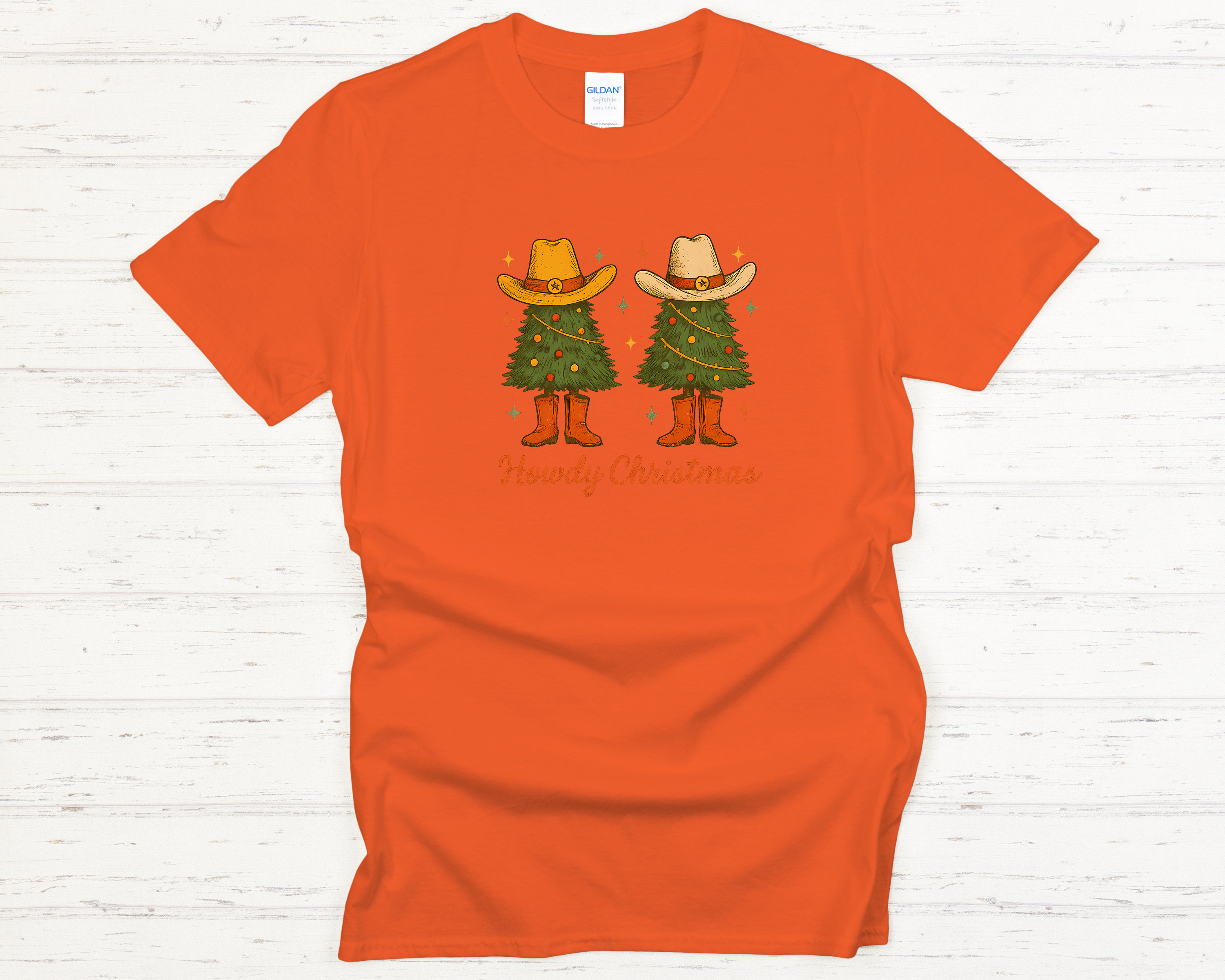 Howdy Christmas Adult T-Shirt