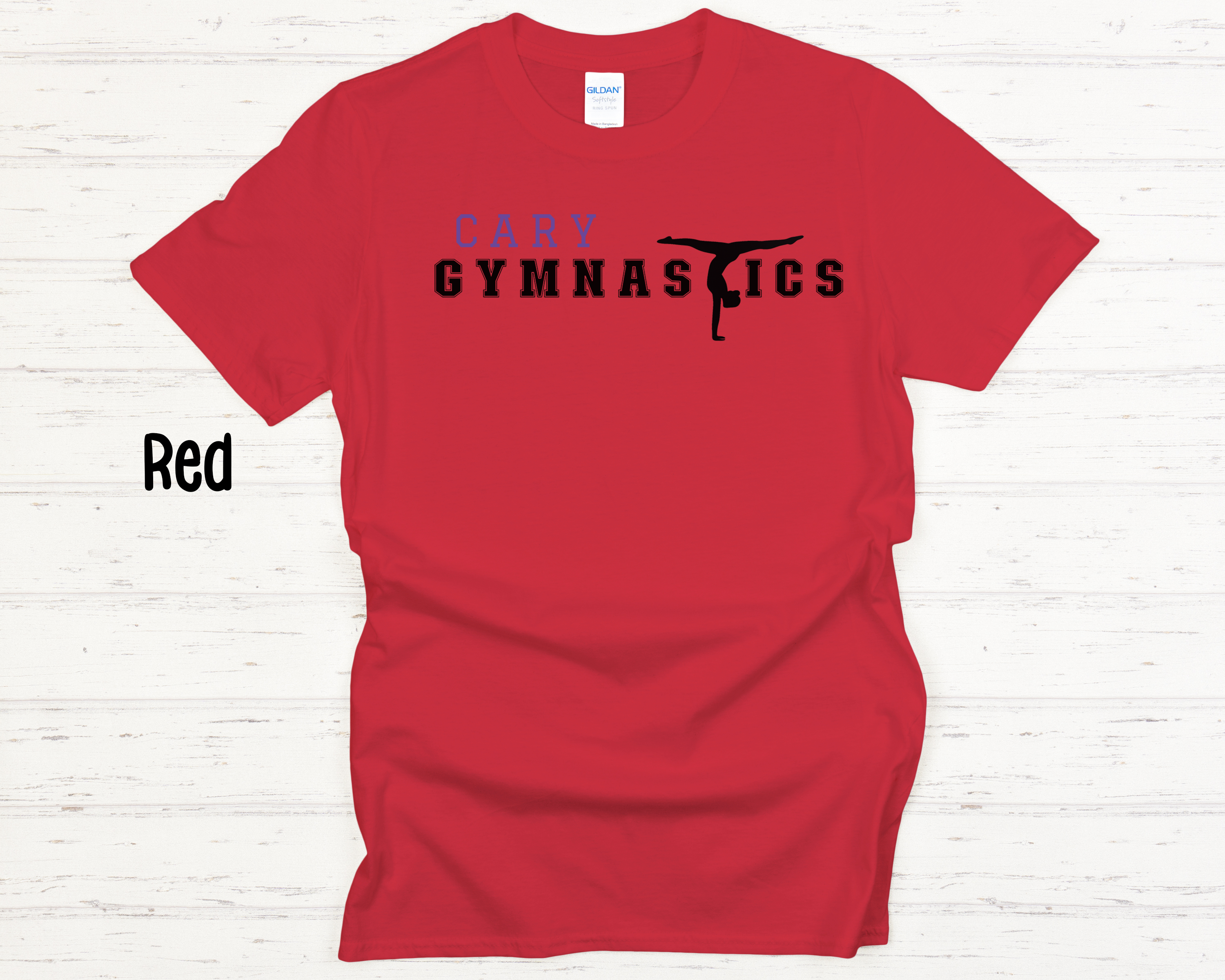 Cary Gymnastics Tumbler Adult T-Shirt