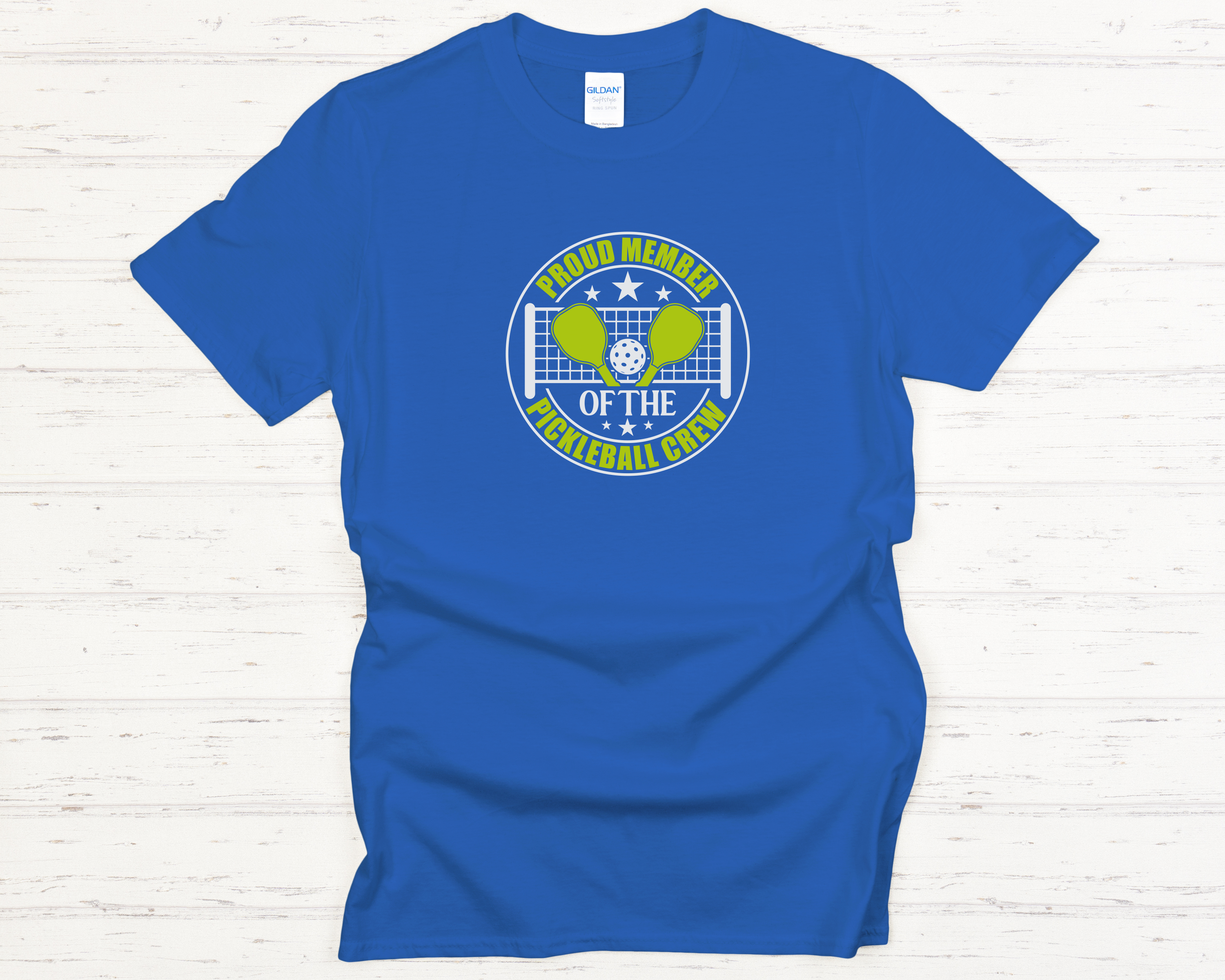 Proud Member of the Pickleball Crew Adult T-Shirt