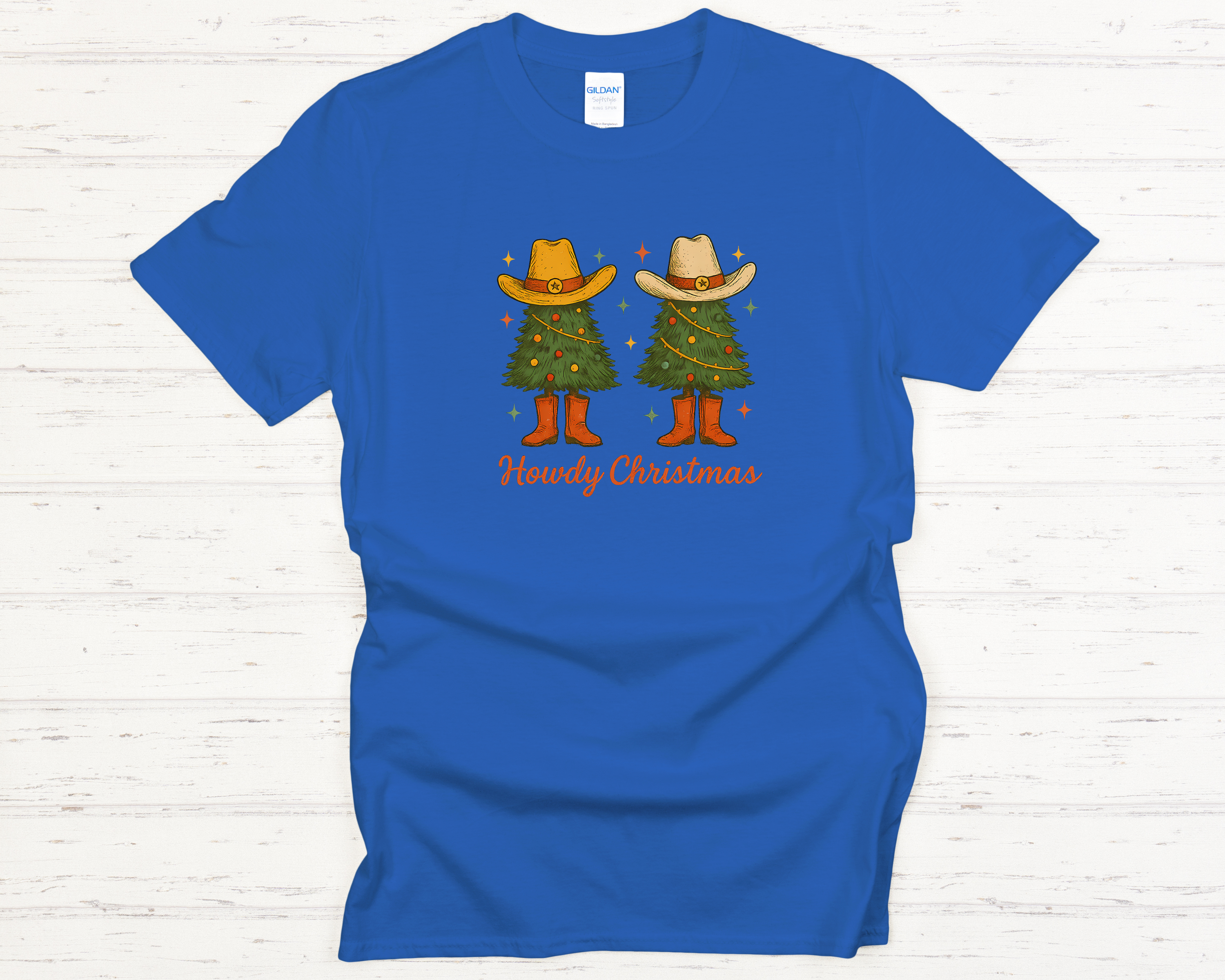 Howdy Christmas Adult T-Shirt