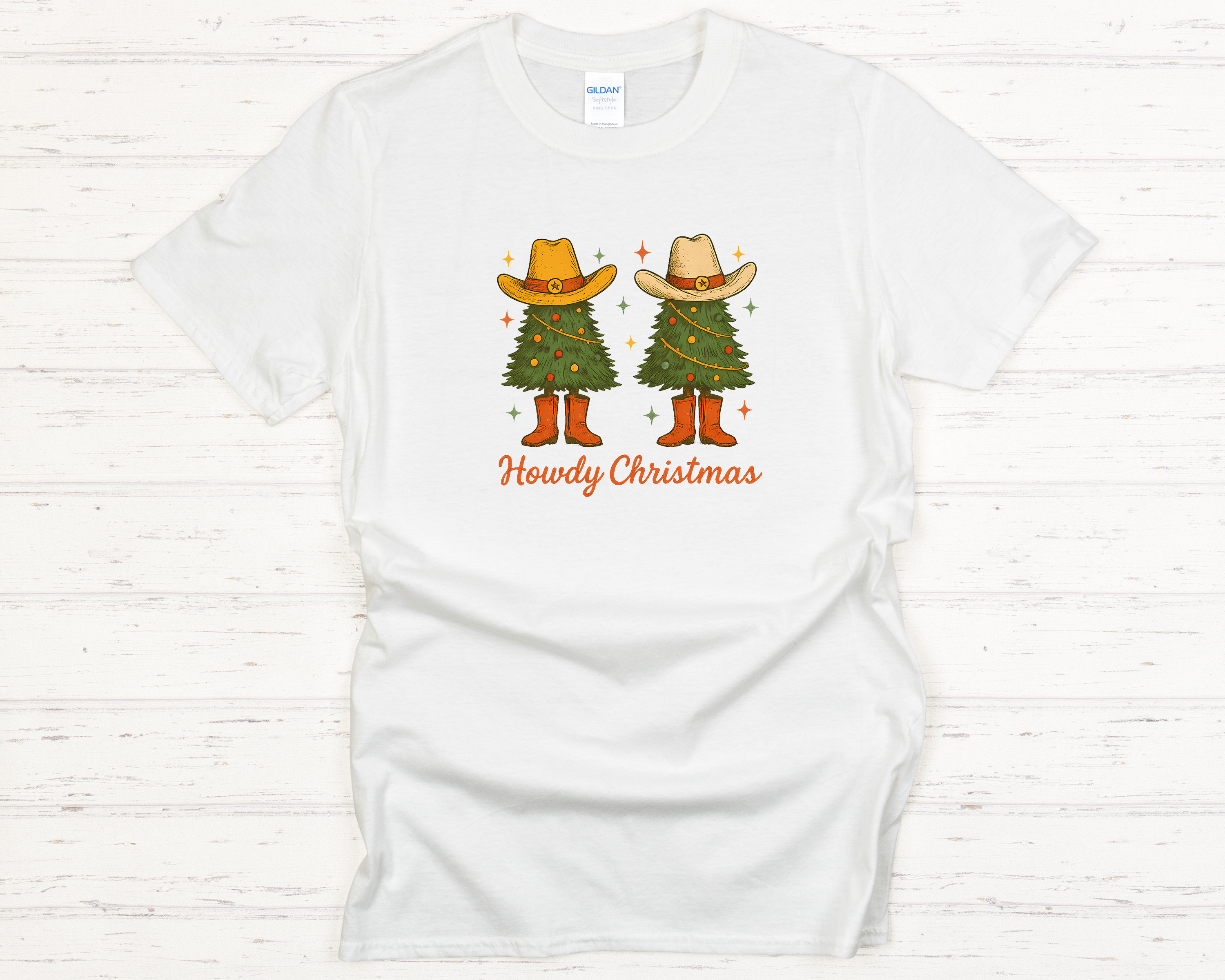 Howdy Christmas Adult T-Shirt