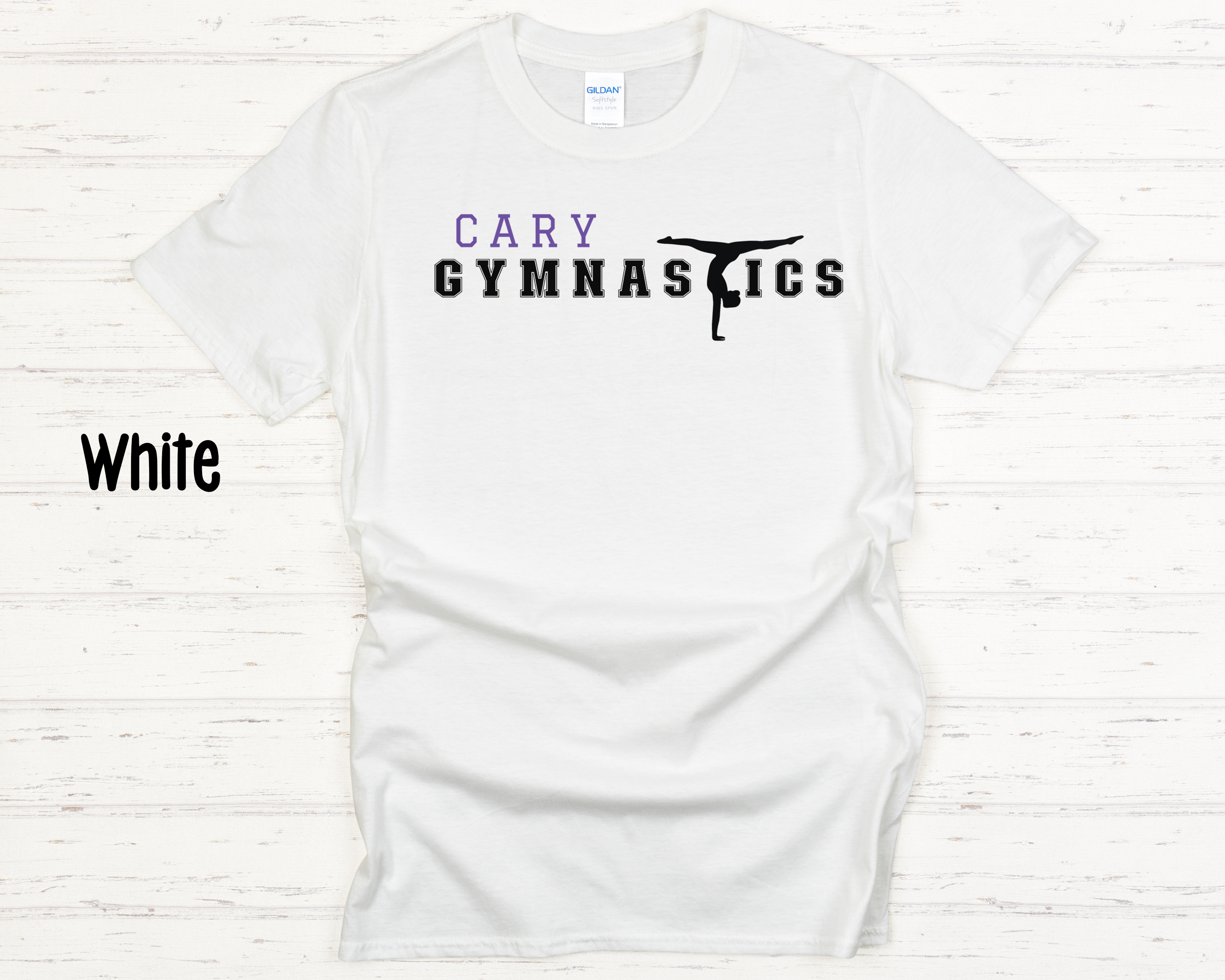 Cary Gymnastics Tumbler Adult T-Shirt