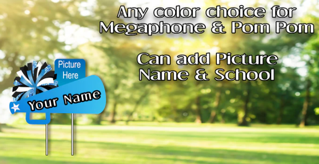 Custom Sporty Yard Signs Single Sided